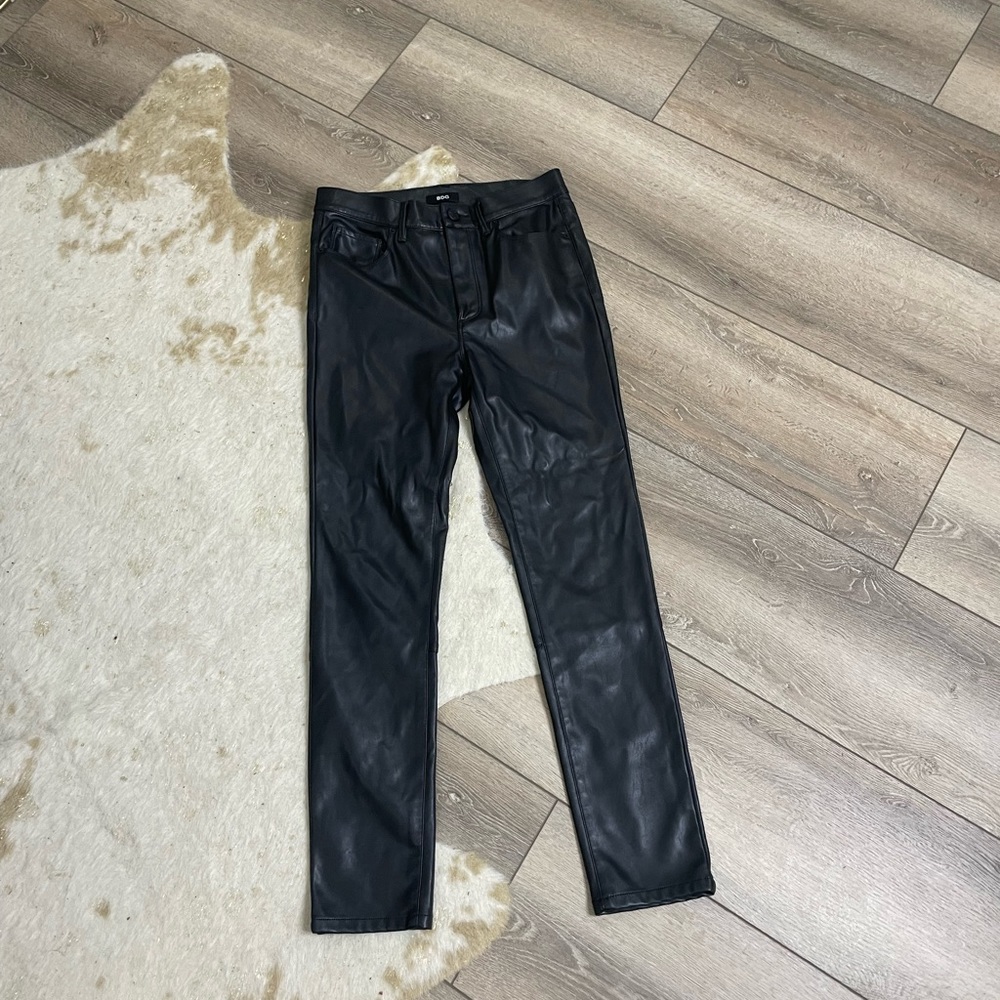 BDG urban outfitters black faux leather skinny pants